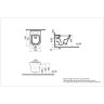 Комплект VITRA L-BOX ZENTRUM ROUND кнопка хром 9879B003-7200