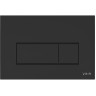 Панель смыва VITRA ROOT SQUARE матовый черный 740-2311